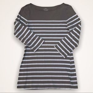 💫4/30 OLD NAVY Striped 3/4 Sleeve Cotton Tee